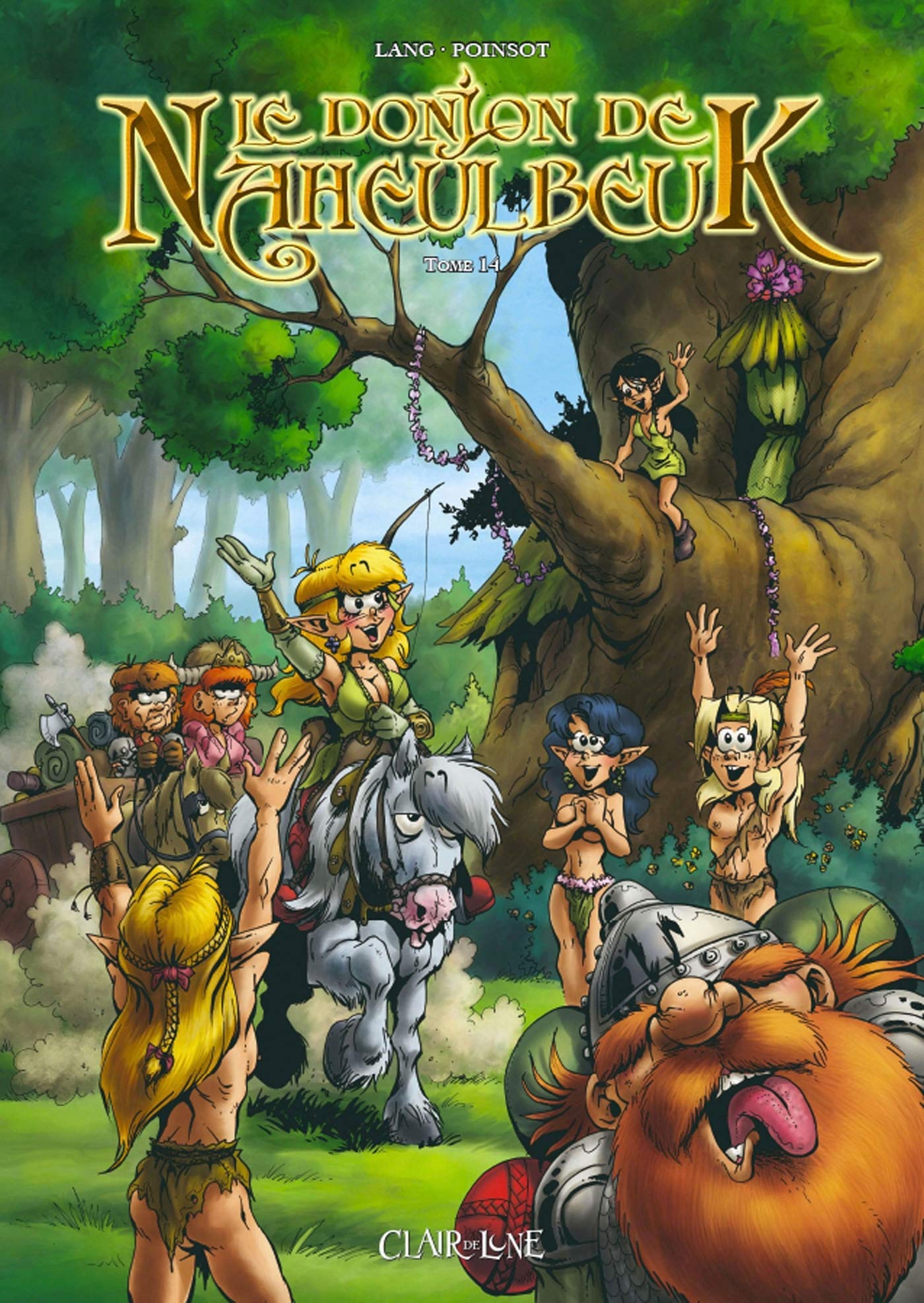 jaquette livre Le Donjon de Naheulbeuk, Tome 14 :