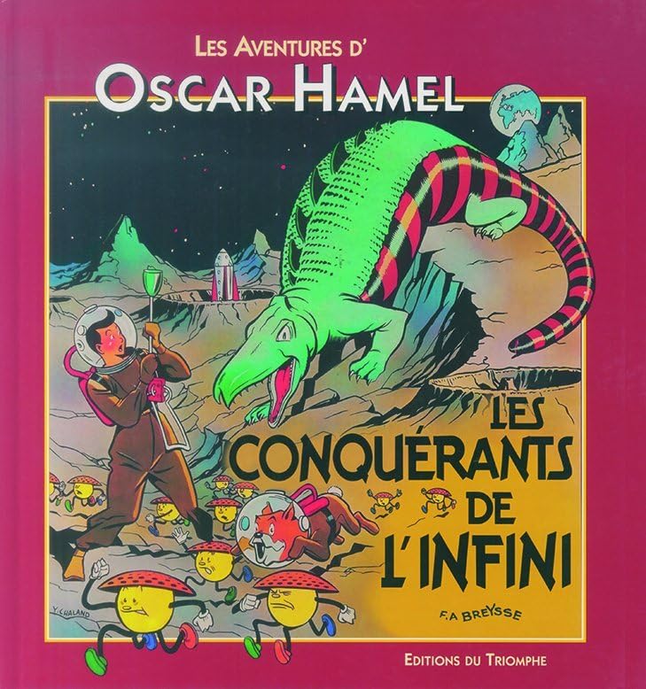 jaquette livre Les Aventures D'oscar Hamel Et Isidore - Les Conquérants De L'infini