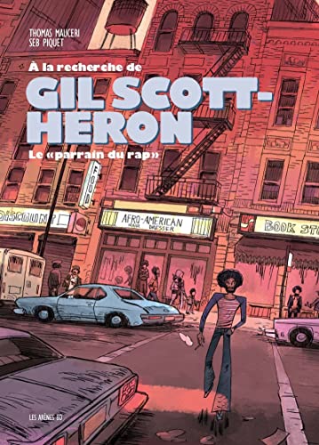 jaquette livre A La Recherche De Gil Scott-Heron - Le 
