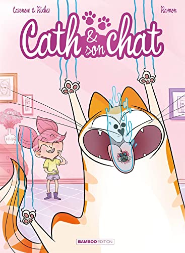 jaquette livre Cath & Son Chat Tome 1