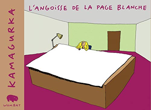 jaquette livre L'angoisse De La Page Blanche