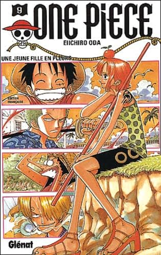 jaquette livre One piece - 1re édition - Tome 9 : Une jeune fille en pleurs