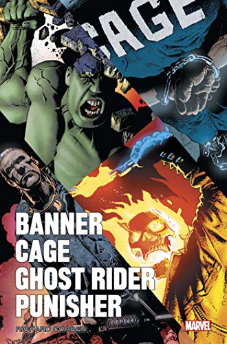 jaquette livre Banner, Cage, Ghost Rider, Punisher