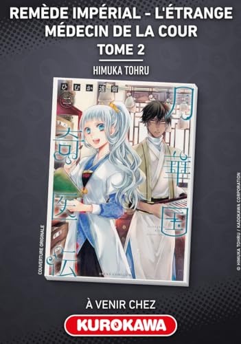 jaquette livre Remède Impérial - L'étrange médecin de la cour - Tome 2