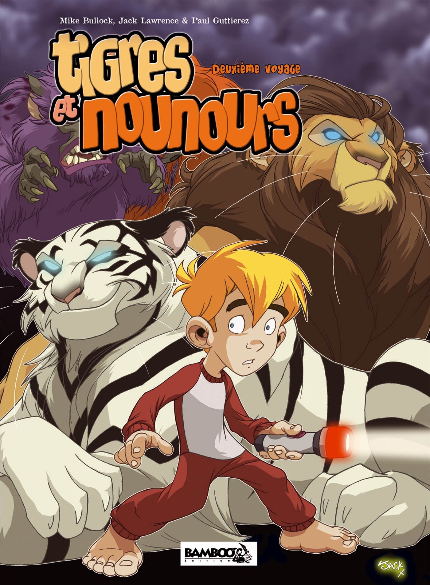 jaquette livre TIGRES ET NOUNOURS INTEGRALE 2EME VOYAGE