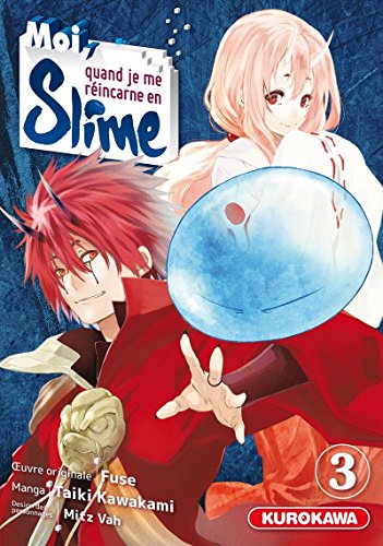 jaquette livre Moi quand je me réincarne en slime - Tome 3