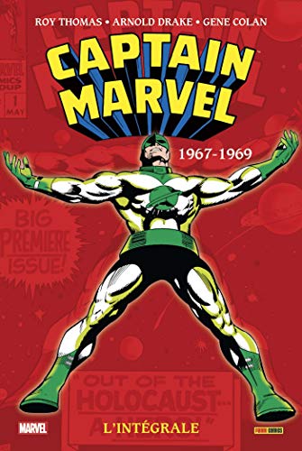 jaquette livre Captain Marvel - L'intégrale 1967-1969