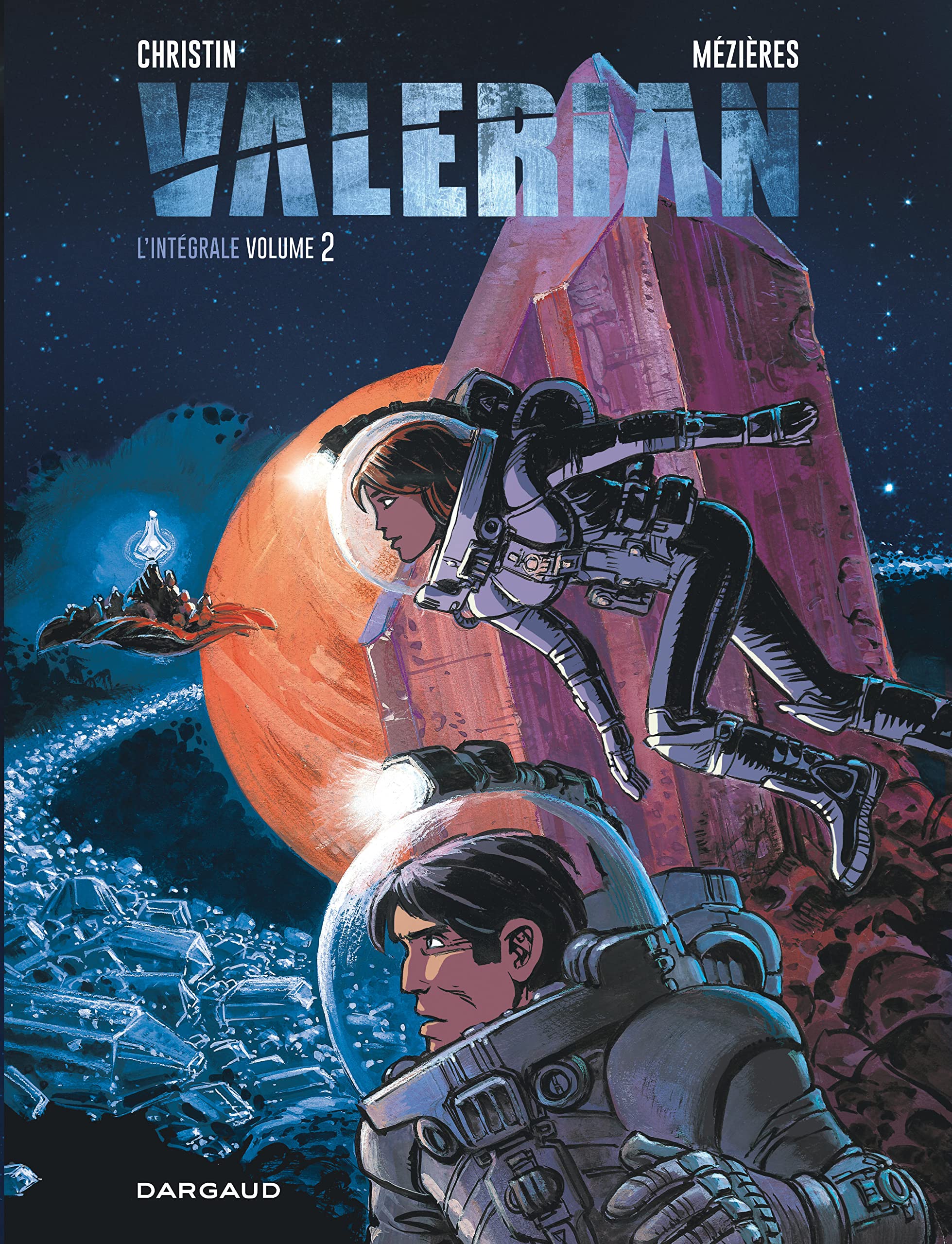 jaquette livre Valérian - Intégrales - tome 2 - Valérian - intégrale tome 2
