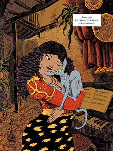 jaquette livre Le Chat Du Rabbin - Le Livre Des Images