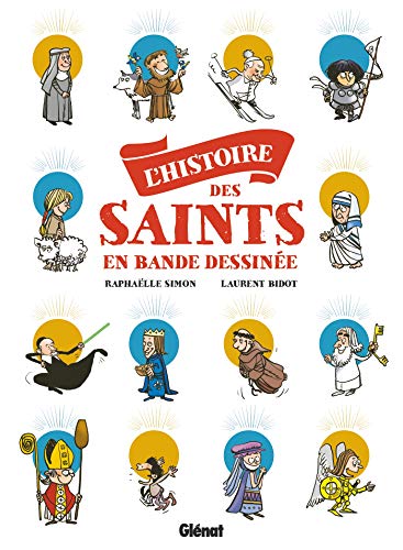 jaquette livre L'histoire Des Saints En Bande Dessinée
