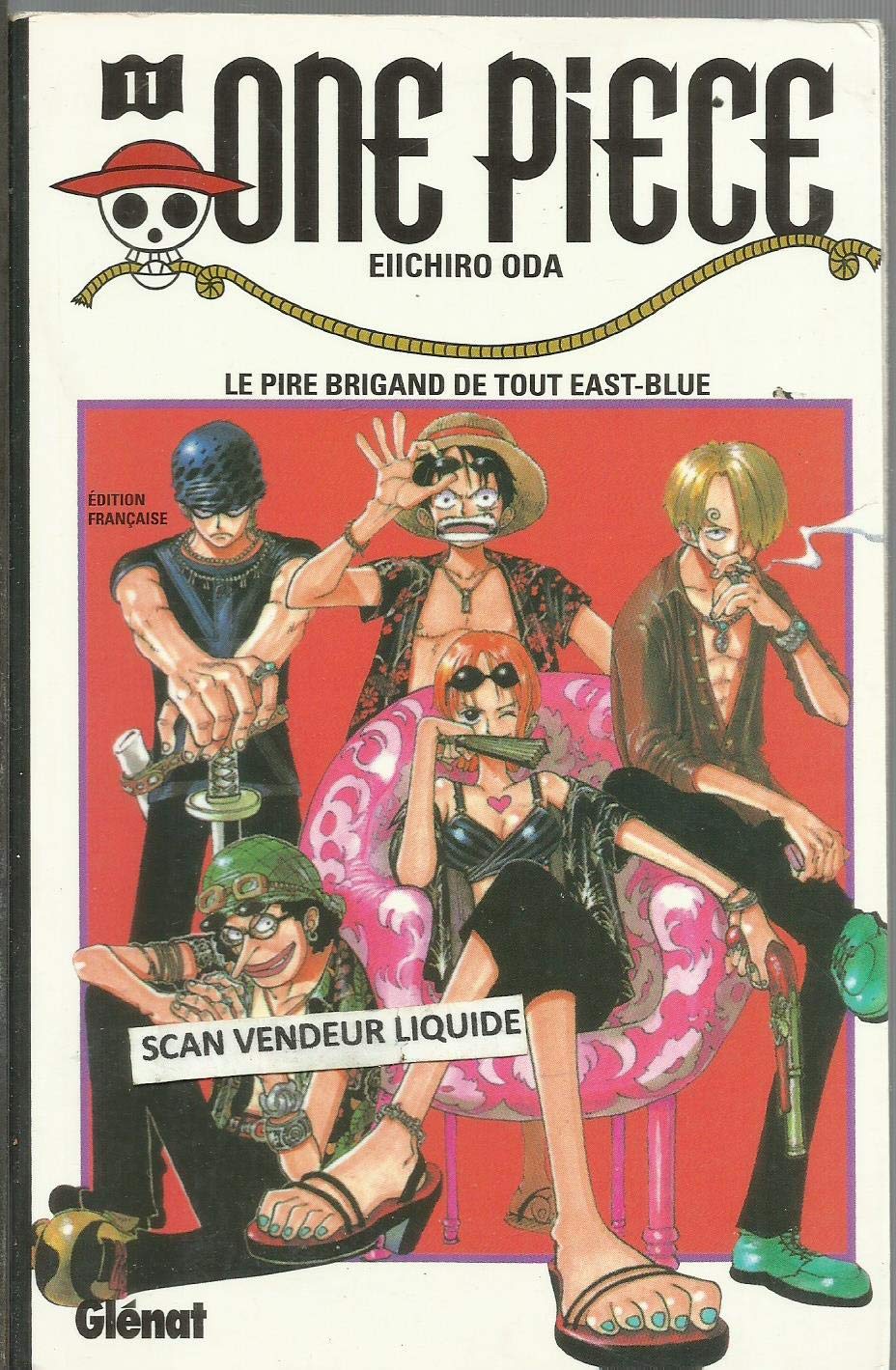 jaquette livre One piece Vol.11