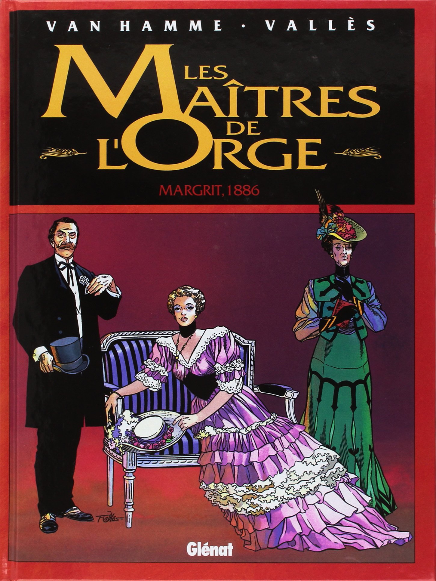 jaquette livre Les Maîtres de l'Orge, Tome 2 : Margrit, 1886