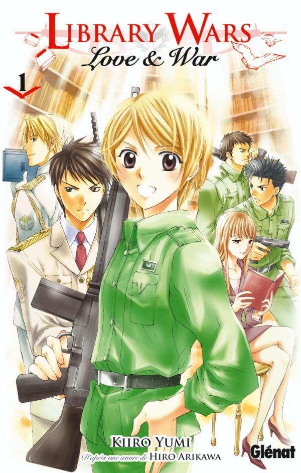 jaquette livre Library Wars - Love & War Vol.1
