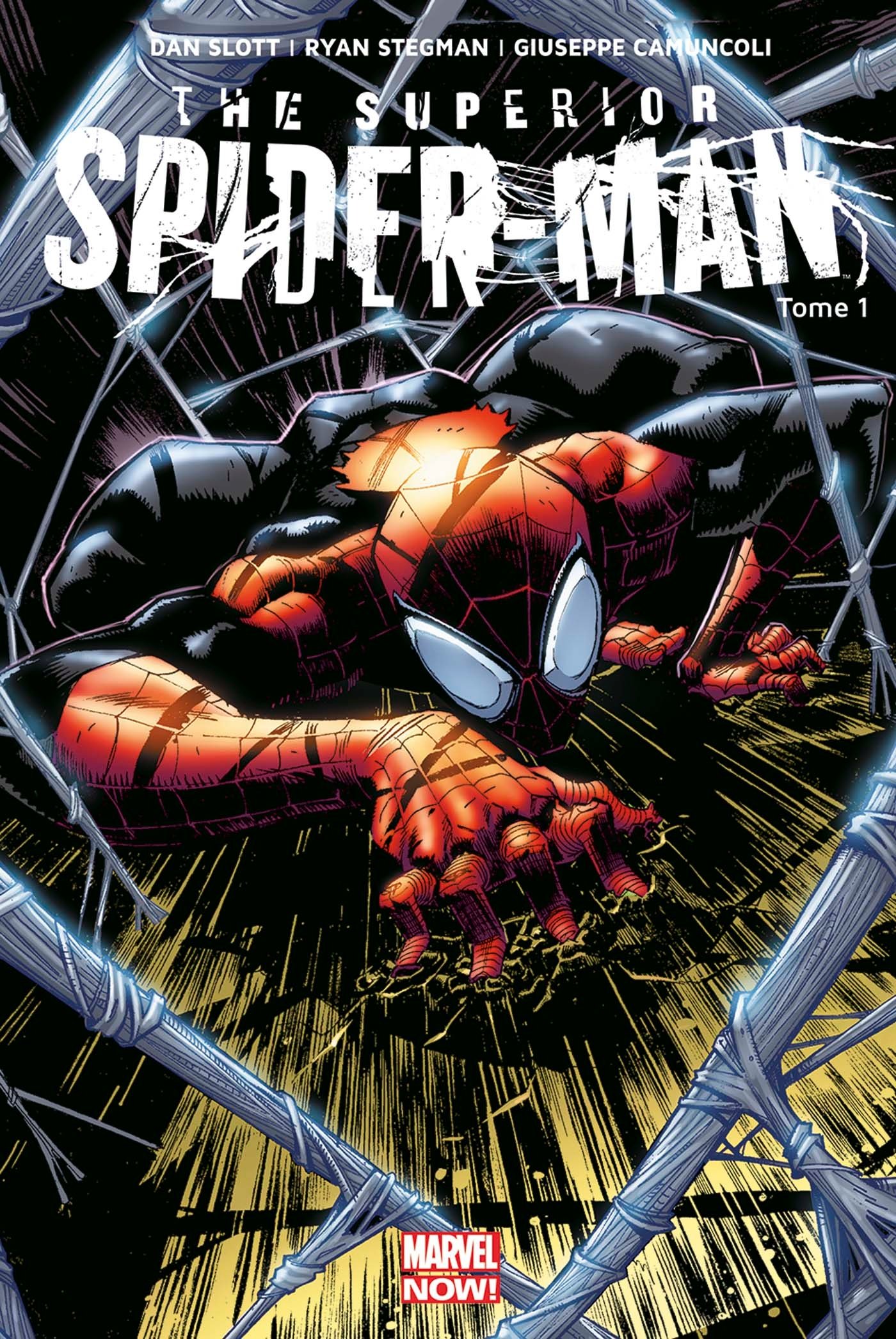 jaquette livre SUPERIOR SPIDER-MAN T01