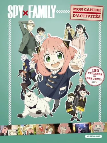 jaquette livre Spy X Family - Mon Cahier d'activités