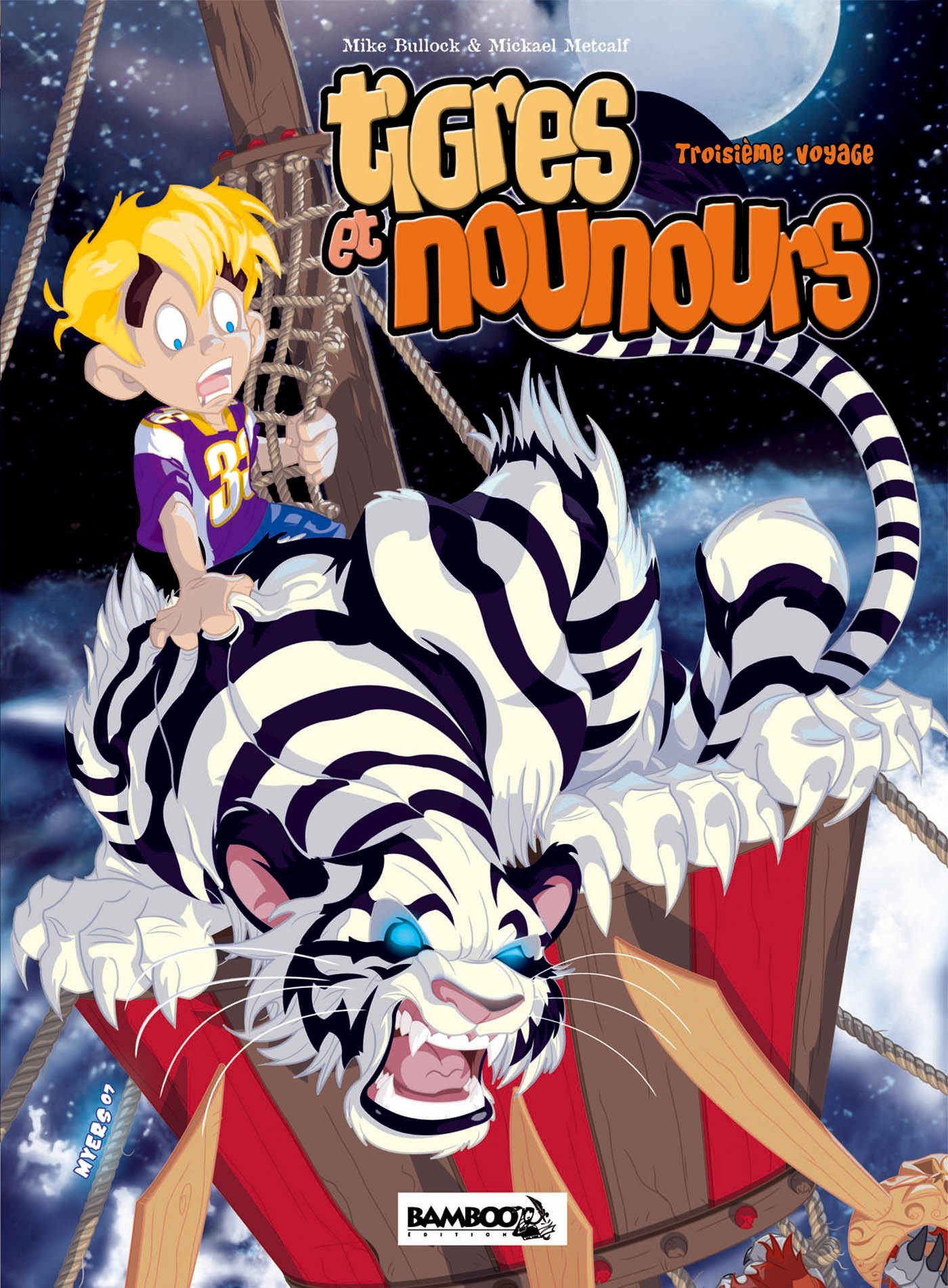 jaquette livre TIGRES ET NOUNOURS INTEGRALE 3EME VOYAGE