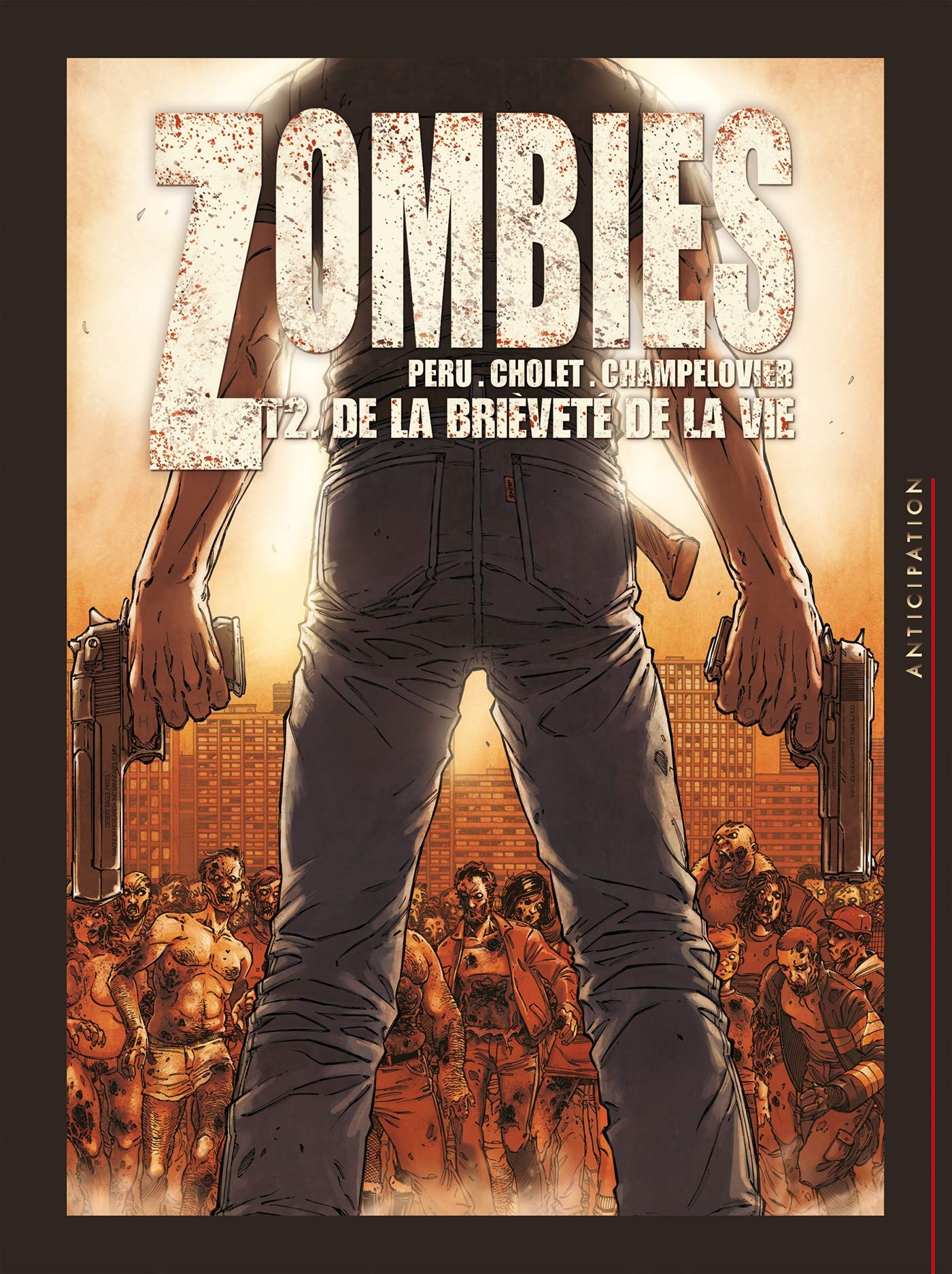 jaquette livre Zombies, tome 2 : De la brièveté de la vie
