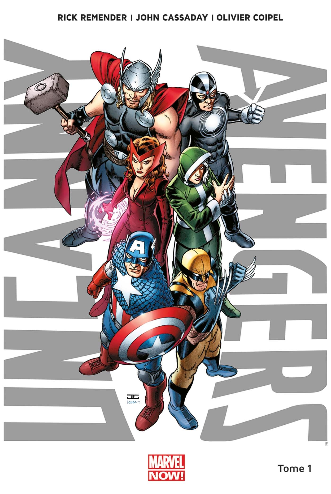 jaquette livre UNCANNY AVENGERS T01