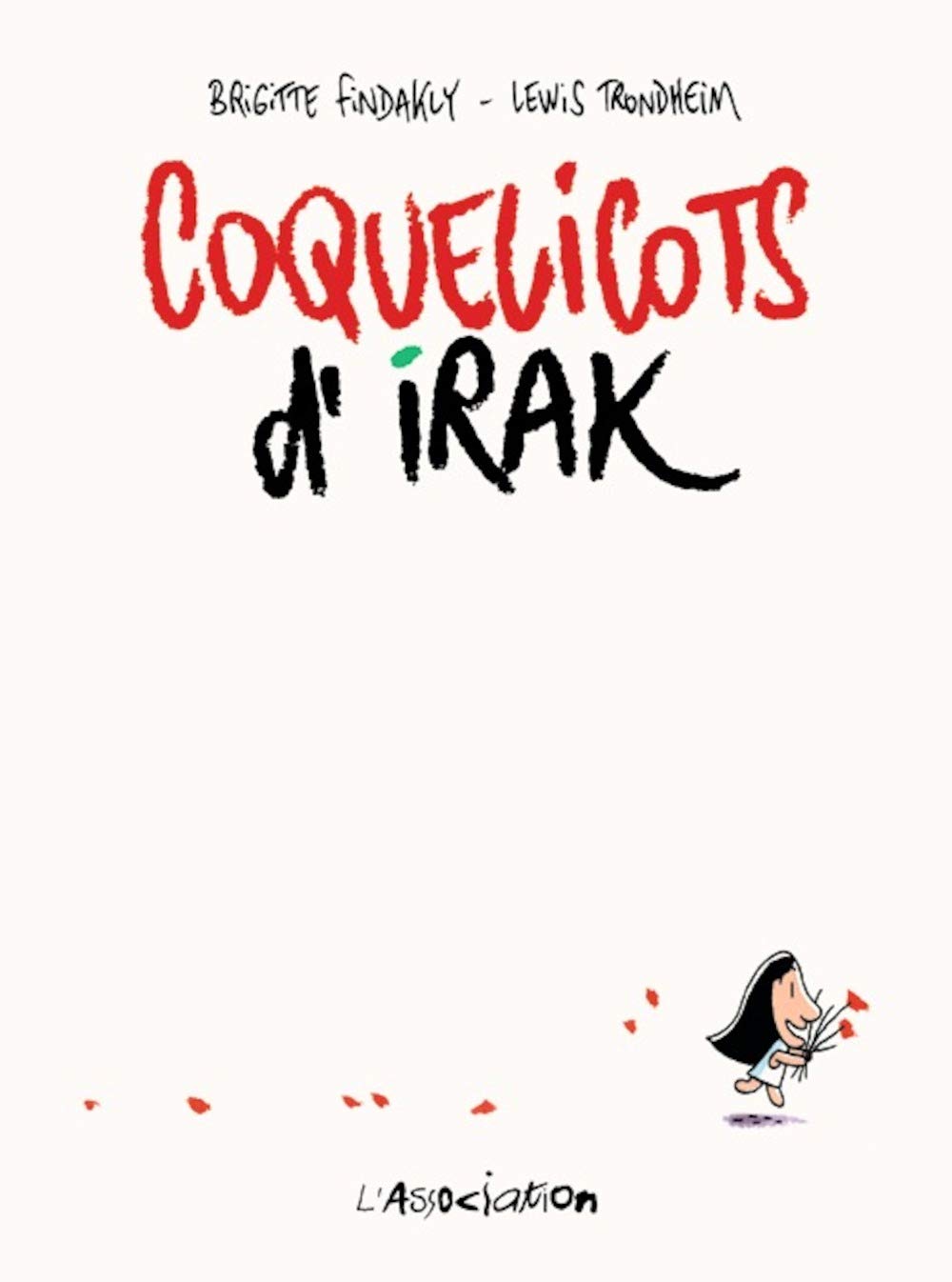 jaquette livre Coquelicots d'Irak
