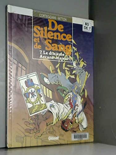 jaquette livre De Silence Et De Sang Tome 7 - Le Dixième Arcane Majeur
