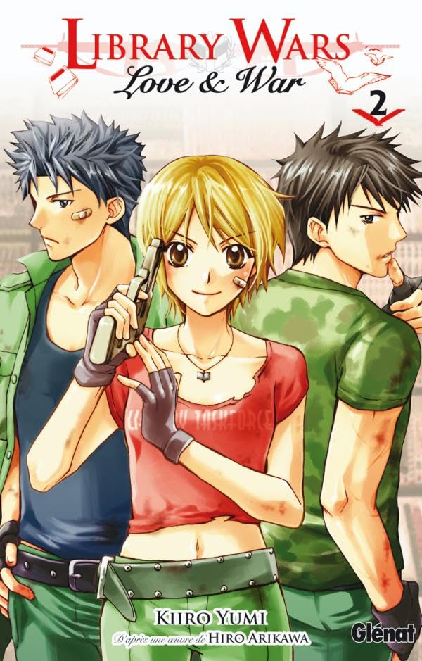 jaquette livre Library Wars - Love et War - Tome 2