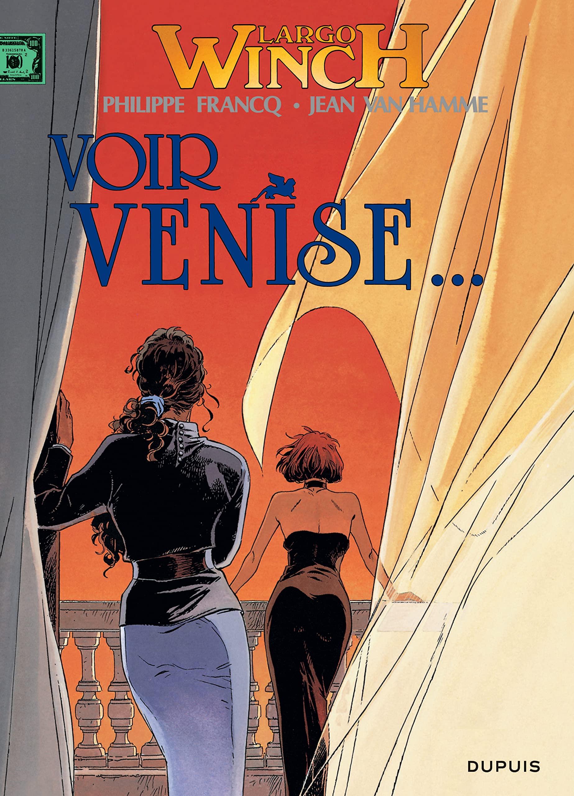 jaquette livre Largo Winch, tome 9 : Voir Venise
