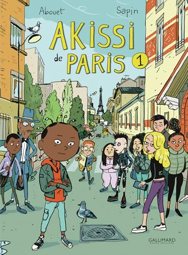jaquette livre Akissi De Paris Tome 1