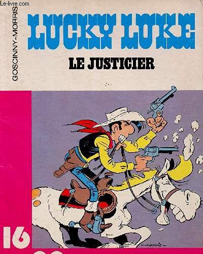 jaquette livre Lucky Luke le justicier