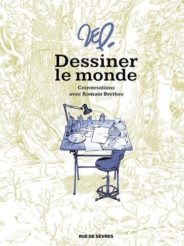 jaquette livre Dessiner Le Monde - Conversations Avec Romain Brethes