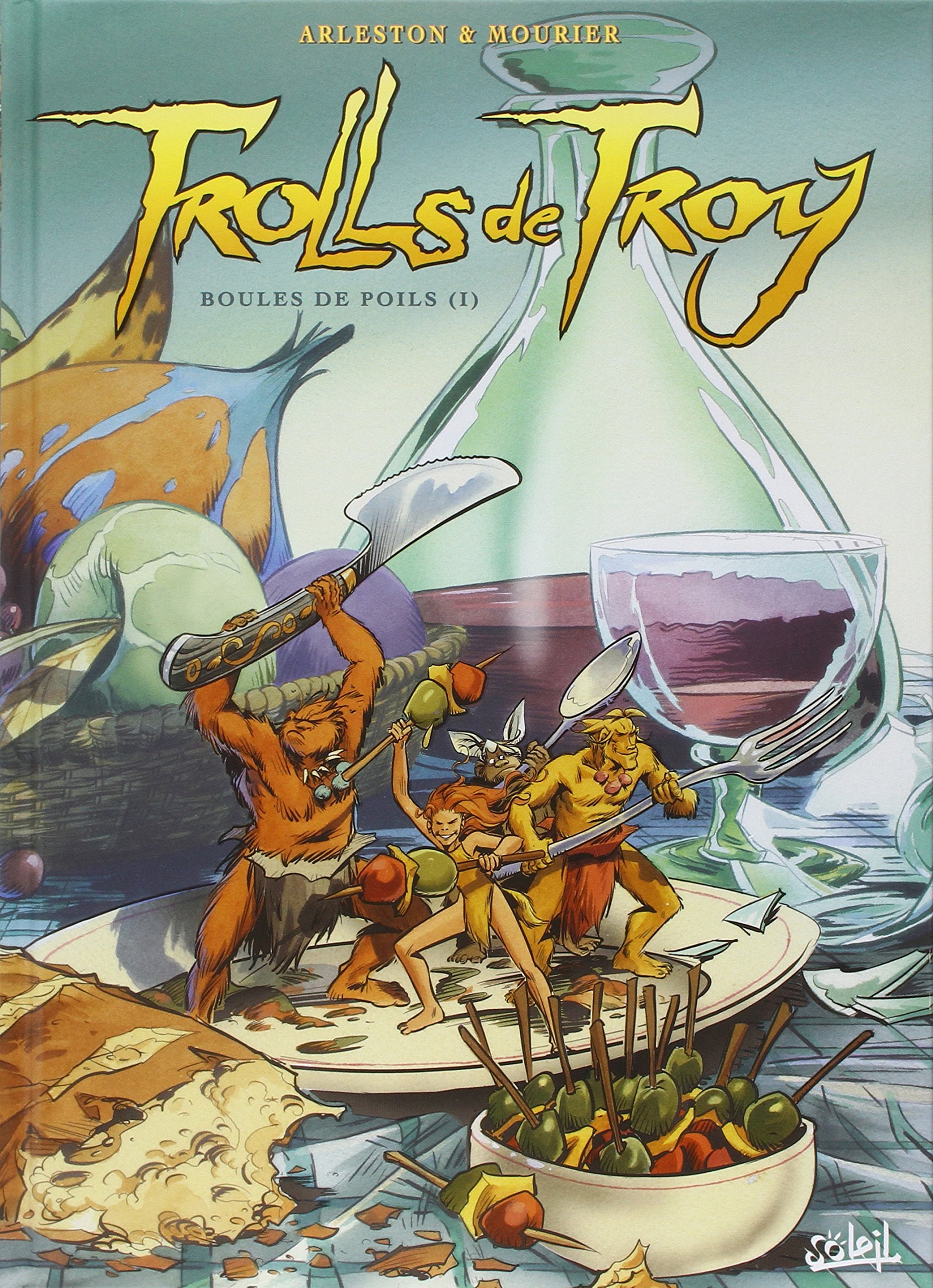 jaquette livre Trolls de Troy T15