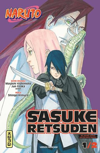jaquette livre Naruto - Sasuke Retsuden - Tome 1