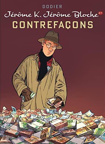 jaquette livre Jérôme K. Jérôme Bloche Tome 27 - Contrefaçons