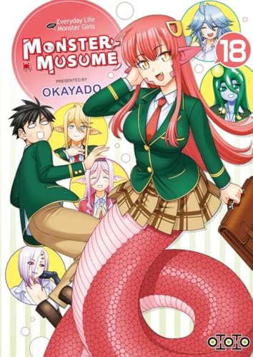 jaquette livre Monster Musume - Everyday Life with Monster Girls - Tome 18
