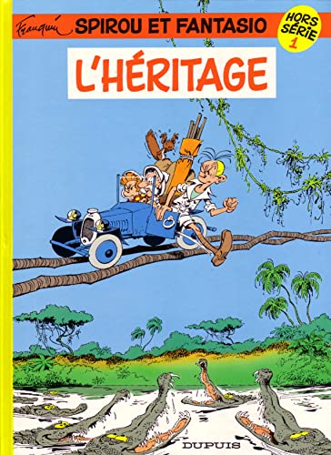jaquette livre Spirou Et Fantasio Tome 1 - L'héritage - Hors-Série
