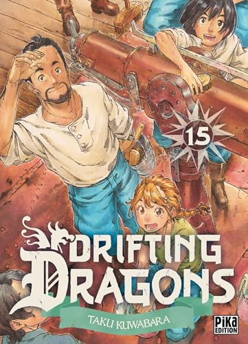 jaquette livre Drifting Dragons - Tome 15
