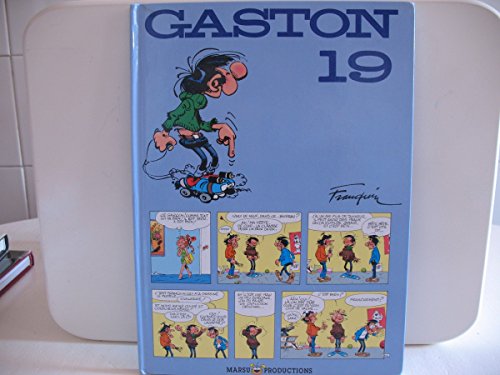 jaquette livre Gaston Tome 19