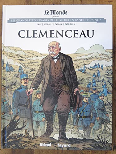 jaquette livre Clémenceau, les grands personnages de l'histoire en Bandes Dessinées