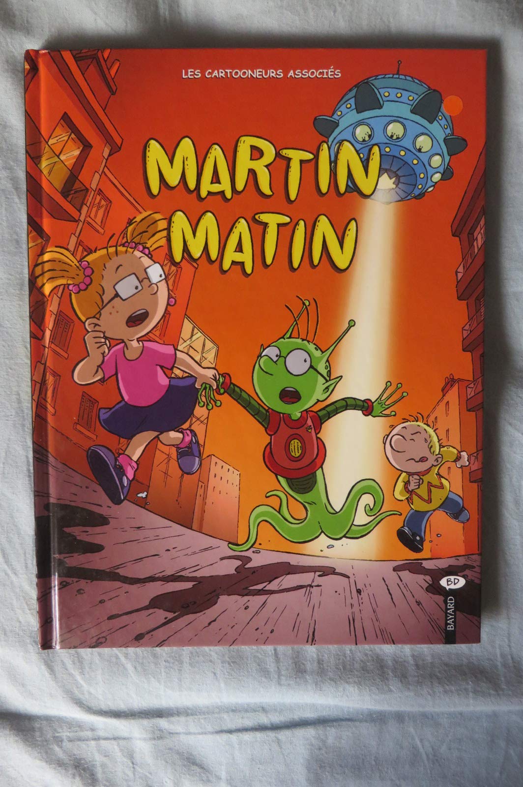 jaquette livre Martin matin n1