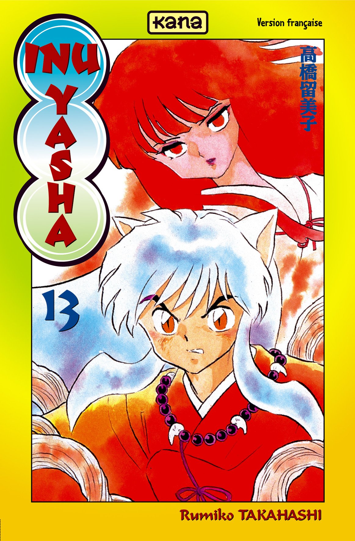 jaquette livre Inu Yasha, tome 13