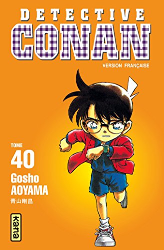 jaquette livre Détective Conan - Tome 40