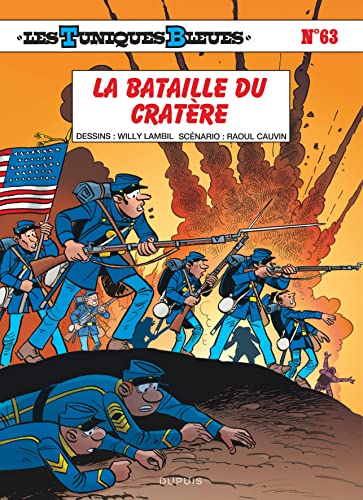 jaquette livre Les Tuniques Bleues Tome 63 - La Bataille Du Cratère