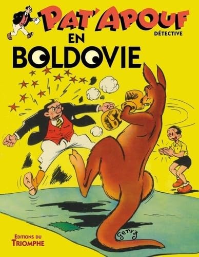 jaquette livre Pat'apouf Détective Tome 15 - Pat'apouf En Boldovie