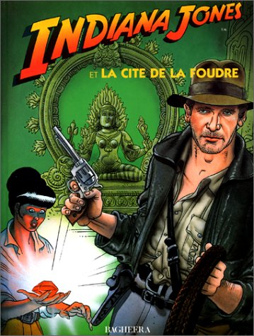 jaquette livre Indiana Jones et la cité de la foudre
