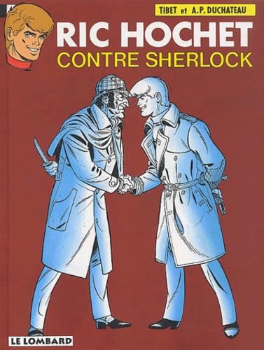 jaquette livre Ric Hochet Tome 44 : Ric Hochet Contre Sherlock