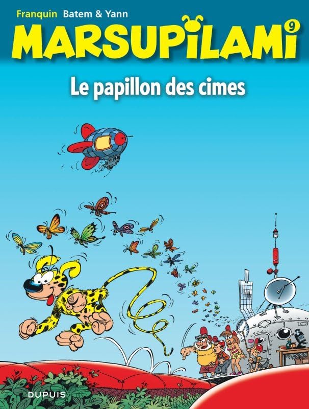 jaquette livre Marsupilami Tome 9 - Le Papillon Des Cimes