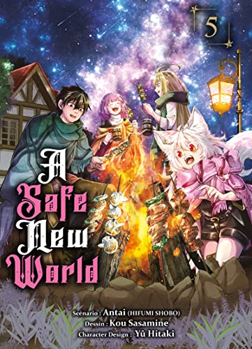 jaquette livre A Safe New World - Tome 5