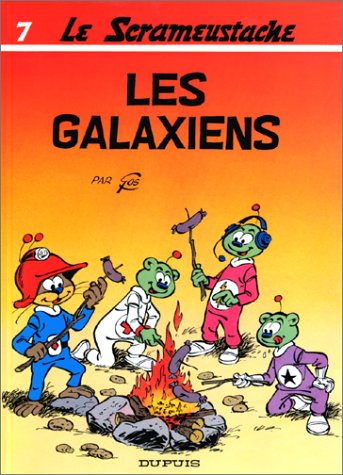 jaquette livre Le Scrameustache Tome 7 - Les Galaxiens