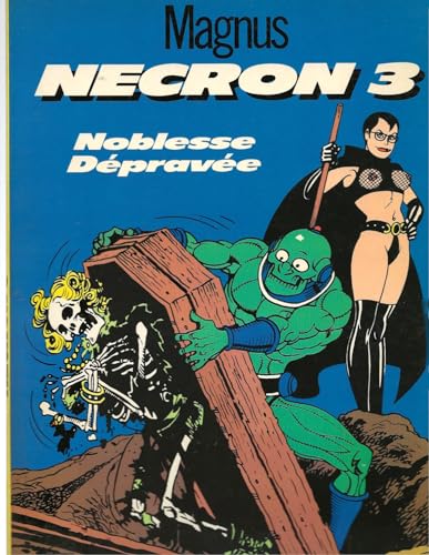 jaquette livre Necron Tome 3 - Noblesse Dépravée