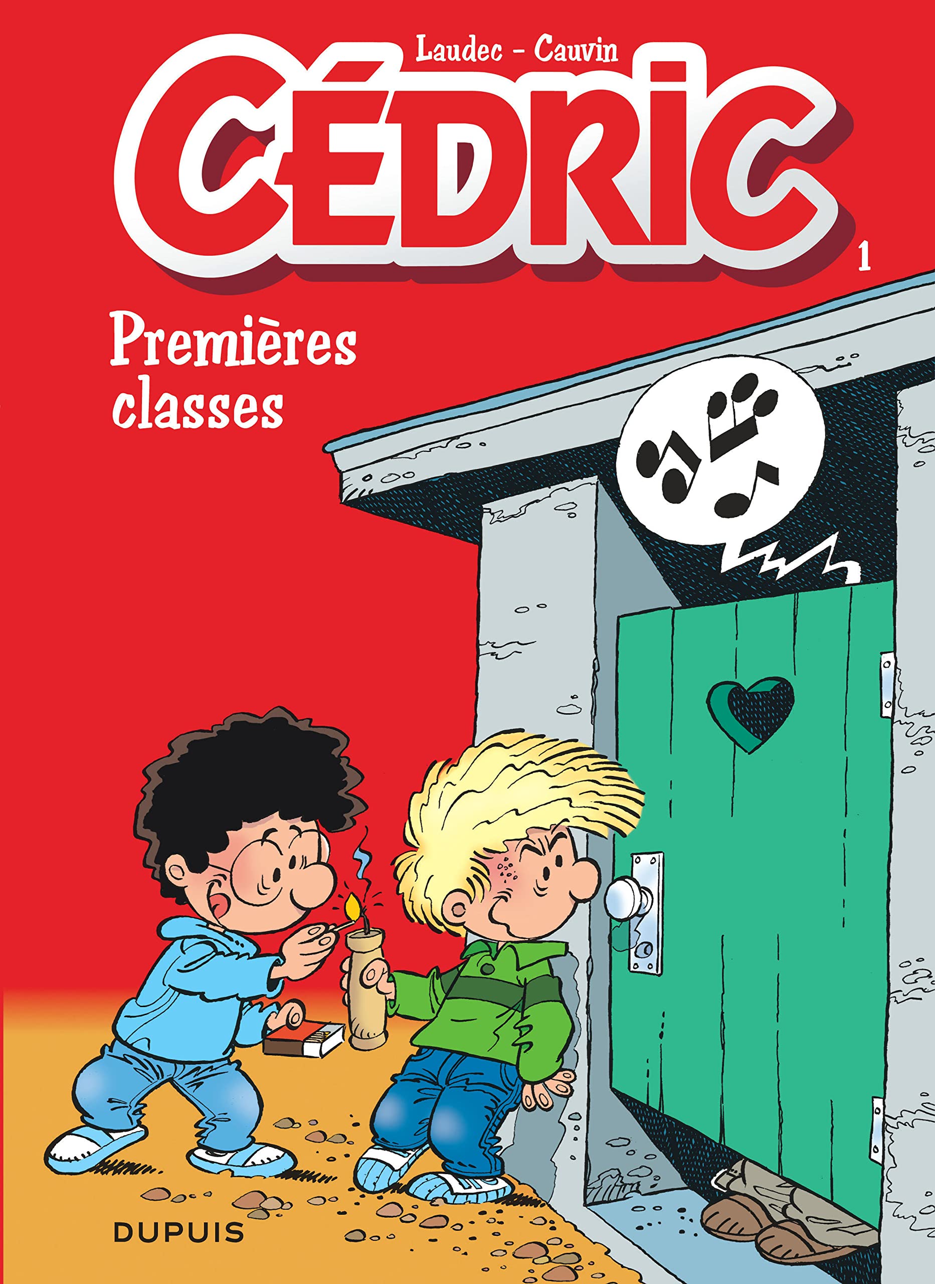 jaquette livre Cédric, tome 1 : Premières classes