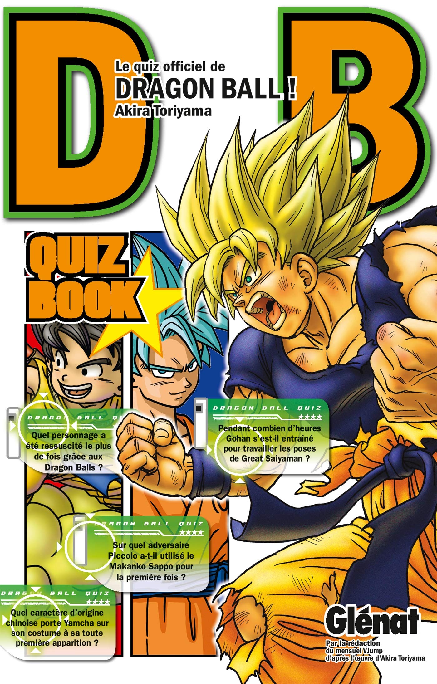 jaquette livre Dragon Ball - Quiz Book - Tome 01